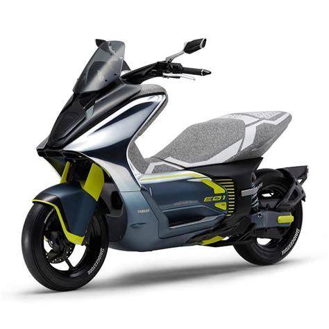 Yamaha представила электрический максискутер E01 On Scooter