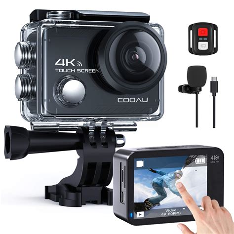 Buy Cooau Native K Fps Mp Touch Screen Wifi Action Sport Camera