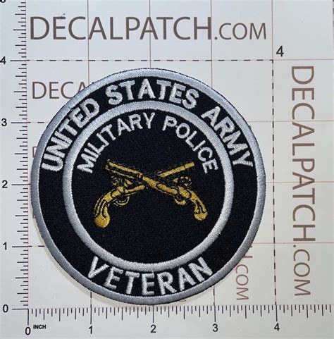 Us Army Military Police Veteran Patch Decal Patch Co