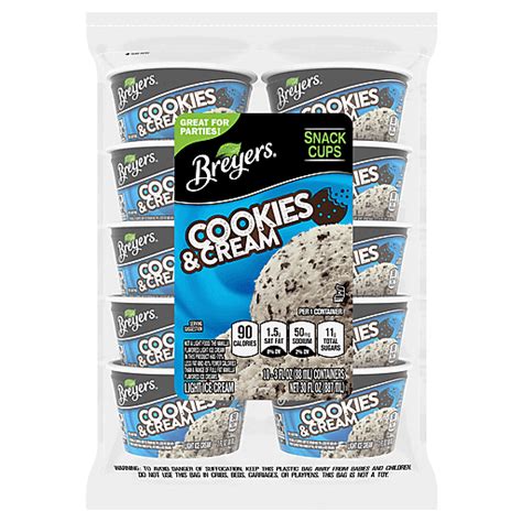 Breyers Cookies And Cream Ice Cream