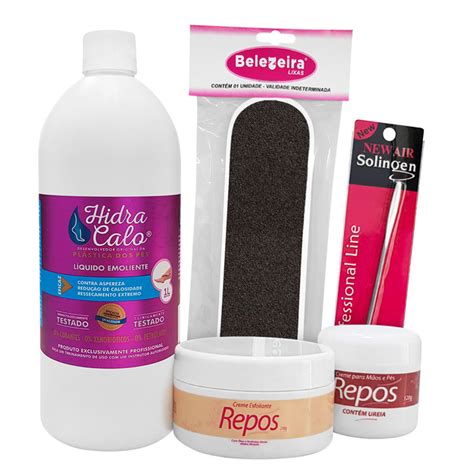 Kit Spa Dos P S Profissional Pl Stica Hidracalo E Repos