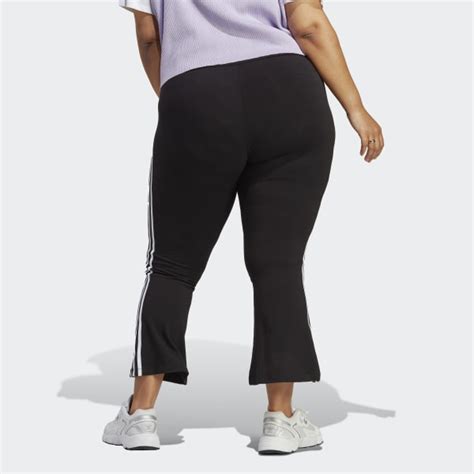 Adidas Adicolor Classics 3 Stripes 7 8 Flare Leggings Plus Size