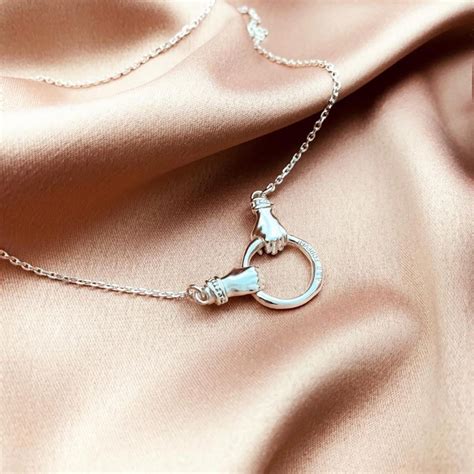 Promise Necklace Sterling Silver