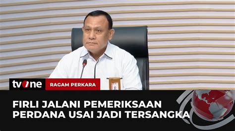 Firli Bahuri Diperiksa Perdana Sebagai Tersangka Kasus Pemerasan