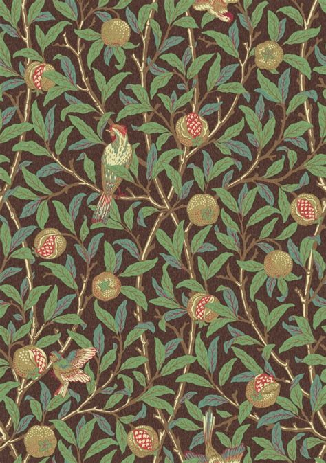 William Morris Bird And Pomegranate Wallpaper