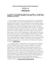 Ejercicios De Aplicaci N Del P Rrafo Apec Pdf Pr Ctica De Redacci N