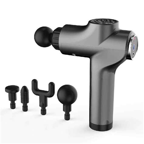 Multi Level Adjustable Handheld Fascia Gun Electric Massager With