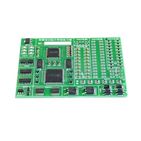 TJ 56 617 Kit de placa de práctica de soldadura de componentes SMD