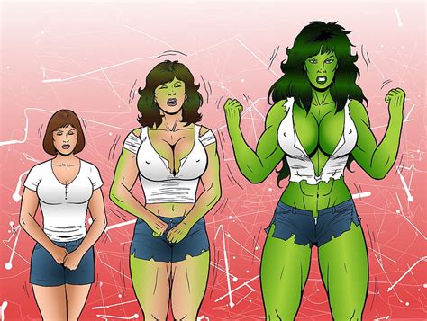 Transformationshe Hulk Cartoon Woman Sexy People Hd Wallpaper Peakpx