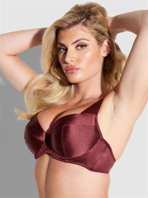 Va Va Voom Satin Full Figure Push Up Bra Fredericks Of Hollywood Fredericks Of Hollywood