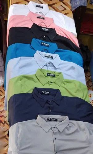 Plain Full Sleeves Lycra Shirts At Rs 310 Piece In Karaikal Id