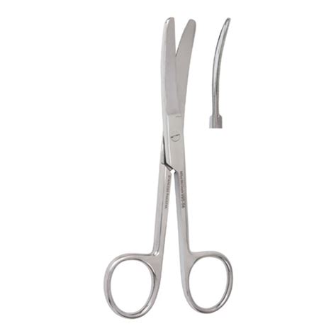 Vantage 55 Operating Scissors Curved Bluntblunt 1pk Net32