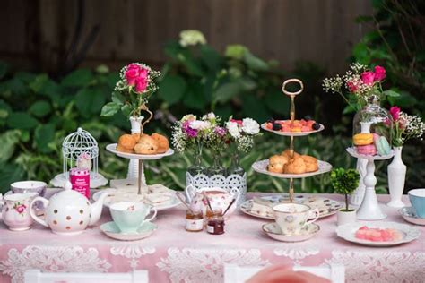 Karas Party Ideas Outdoor Afternoon Tea Party Via Karas Party Ideas