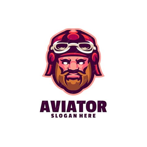 Premium Vector | Aviator logo isolated on white