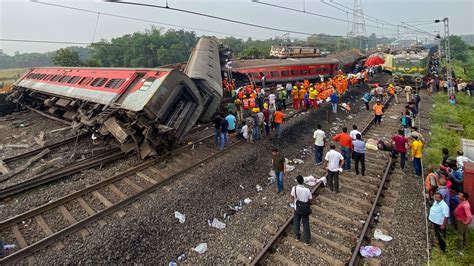 Fir Lodged Against Railway In Bahanaga Train Accident