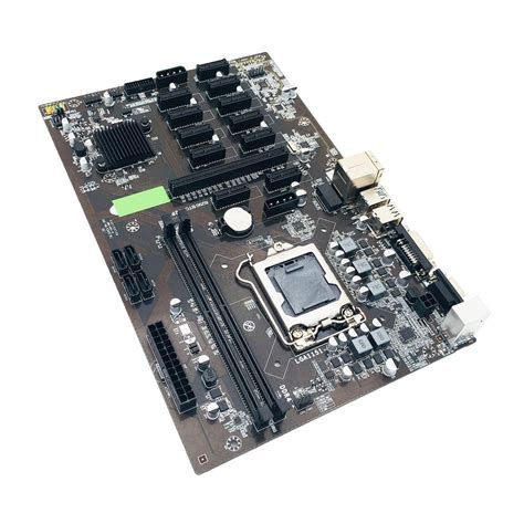 B Btc P Minera O Placa M E Ddr Dimm Vga Dvi Interface Pcie