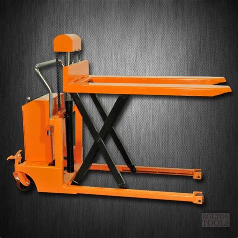 Bolton Tools Hydraulic Hand Electric Scissor Pallet Truck 1100 Lb