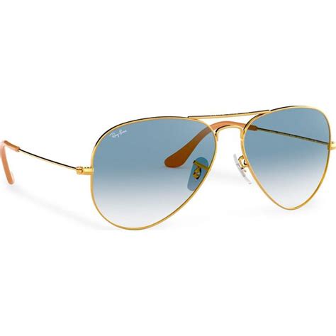 Ray Ban Okulary Przeciws Oneczne Aviator Large Metal Rb E