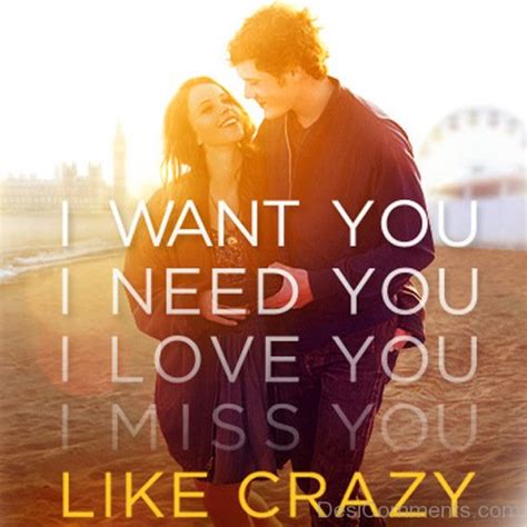 I Need Youmiss You Like Crazy