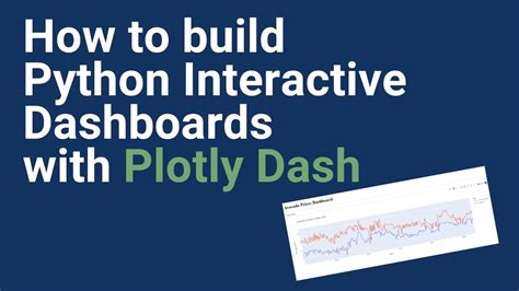 Python Interactive Dashboards With Plotly Dash Quick Tutorial Youtube