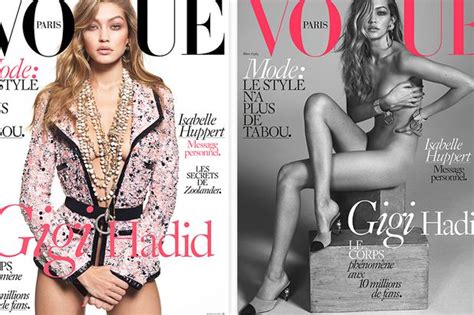 Gigi Hadid Poses Nude For Vogue Paris Cover Racked