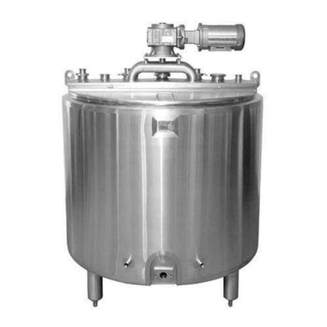 500L Stainless Steel Chemical Reactor Max Pressure 3 Kg At 90000 In