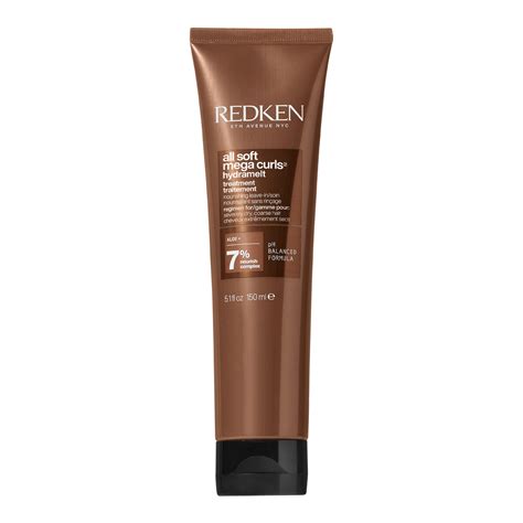 Redken All Soft Mega Curls Hydramelt Pour Cheveux Extrêmement Secs Bouclés Et Bouclés Lotion