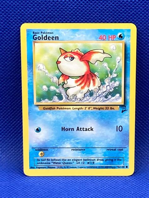 Pokemon Base Set 2 Goldeen 76 130 En Ex Kaufen Auf Ricardo