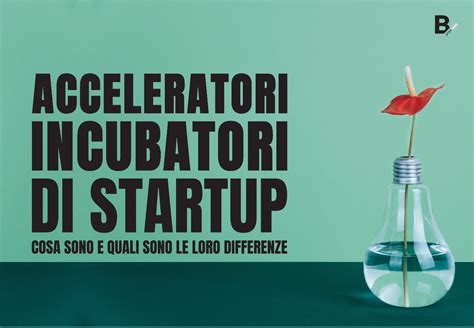 Incubatori E Acceleratori Di Impresa Differenze E Definizioni B PlanNow