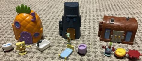 Simba Nickelodeon Spongebob Squarepants Minis Complete Set Krusty Krab Ebay