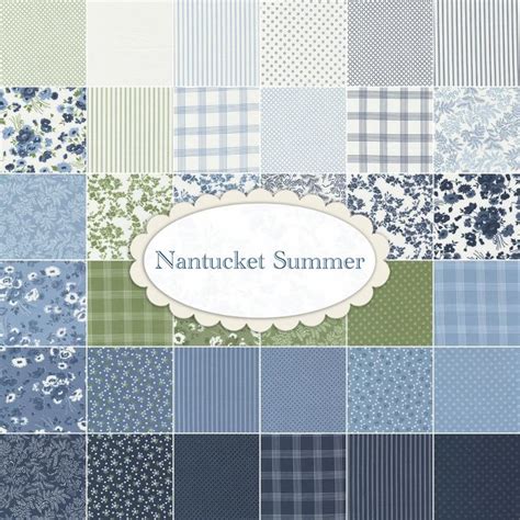 Nantucket Summer Charm Pack By Camille Roskelley For Moda Fabrics