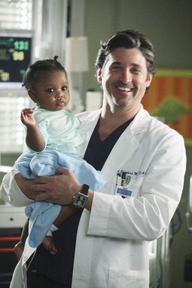 Zola And Derek Before Zola S Adoption Season Seven Greys Anatomy Derek Greys Anatomy