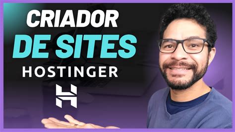 FÁCIL RÁPIDO Como Criar um SITE PROFISSIONAL Criador de Sites