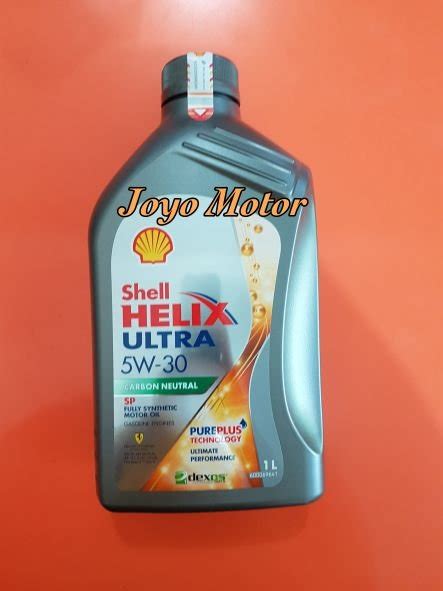 Jual Oli Mesin Shell Helix Ultra Sae W Kemasan Liter Full