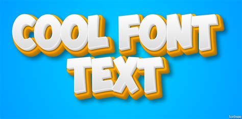 Cool Font Text Text Effect And Logo Design Font