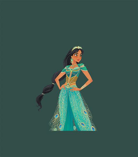 Disney Aladdin Live Action Princess Jasmine Strong Digital Art by Stevik Tina