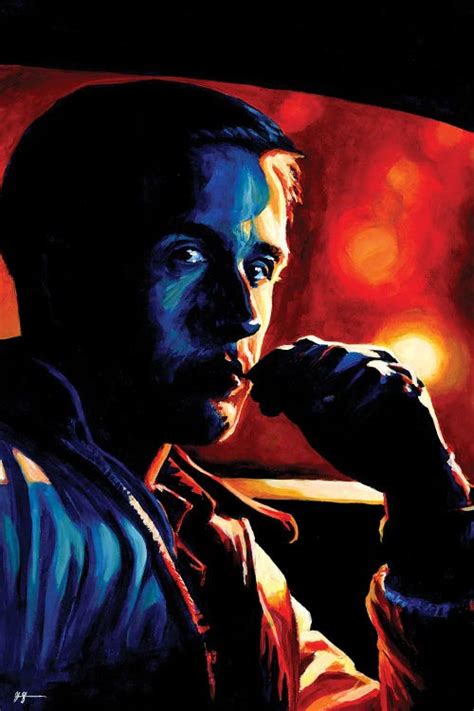 Ryan Gosling Drive Canvas Art By Alex Stutchbury Icanvas