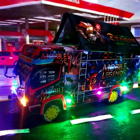 Jual Miniatur Truk Oleng Mobile Legend Full Lampu Di Lapak Ghinasih