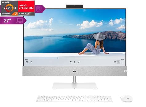 Ripley HP AIO PAVILION 27 CA0005LA AMD RYZEN 7 16GB RAM 1TB