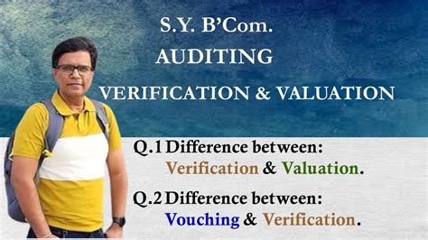 Difference Between Verification And Valuation Difference Between