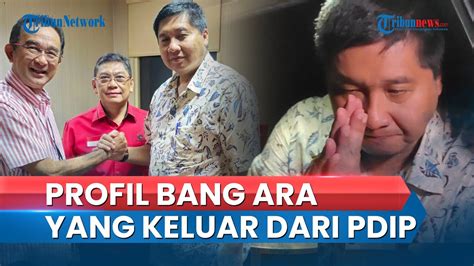 Profil Maruarar Sirait Politisi Senior Yang Mundur Dari Pdip Sempat