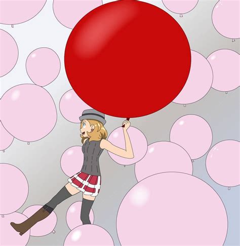 Serena Going On A Walk With Her Balloon By Hakdurbin On Deviantart R