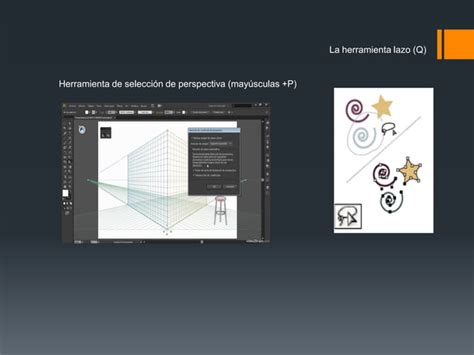 Herramientas de selección en illustrator PPT