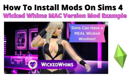 MAC How To Install Wicked Whims Mod For Sims 4 2024 YouTube