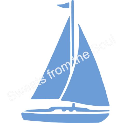 Stencil Yacht Clipart Sea Icon Vector Stock Vector Royalty Free Clip Art Library