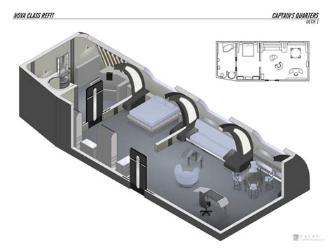 Nova Class Refit - Captain's Quarters