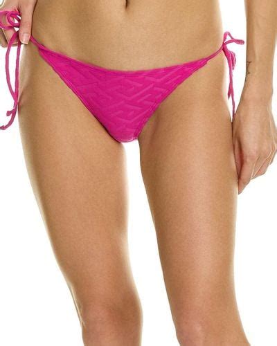 Pink Versace Beachwear And Swimwear Outfits For Women Lyst