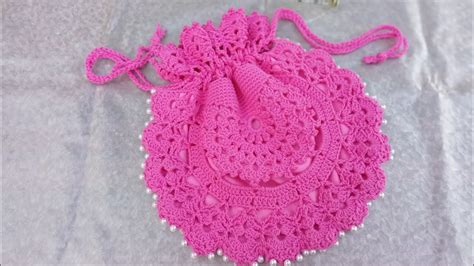 Crochet Drawstring Purse Royal Society Purse Part 2 Potli Purse