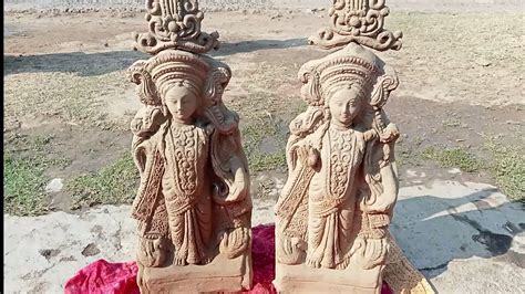 Caly Idol Meking How To Making Sarswati Idol Mitti Ka Sarswati Murti