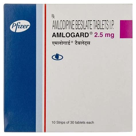 Amlogard Mg Tab Amlodipine Besilate At Rs Box Amlodipine